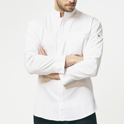 [쉐프앤코] Modern Chef Jacket - White (이월상품)