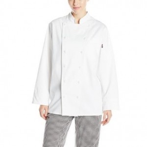 [디키즈] Annabella Executive Womens Chef Jacket - White