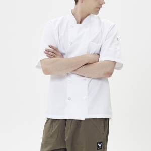 [쉐프앤코] Basic Chef jacket - Short / White