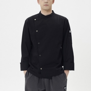 [쉐프앤코] 5 Chef Jacket - Black