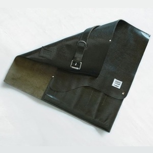 [KIMKIM] ITALY Leather 6-pocket Knife Bag -  Dark Khaki