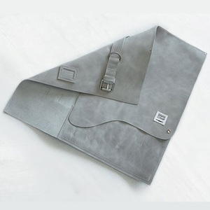 [KIMKIM] ITALY Leather 6-pocket Knife Bag -  Light Grey