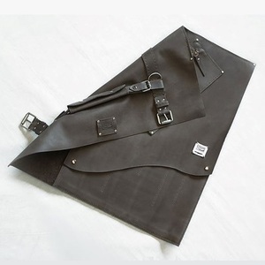 [KIMKIM] Leather 6-pocket Knife Bag -  Red Brown