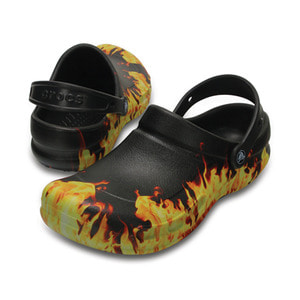 [크록스] Crocs Bistro Graphic - Fire Flames
