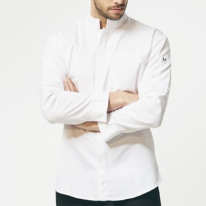 [쉐프앤코] Modern Chef Jacket - White / Long