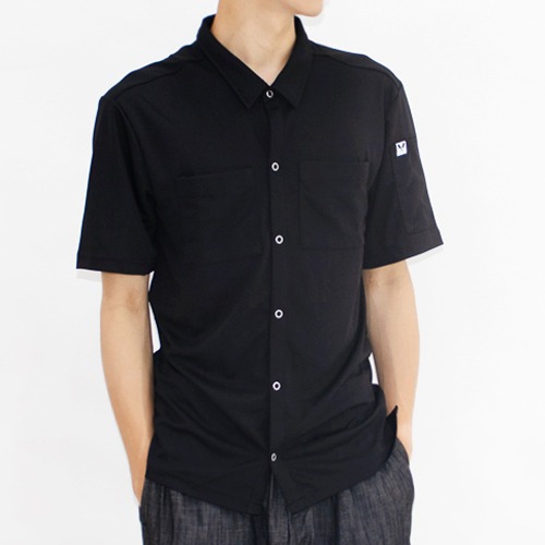[쉐프앤코] Cool Breeze Chef Shirt - Black