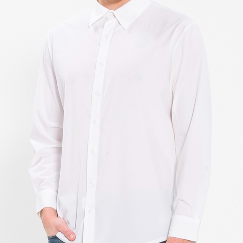 [비더쉐프] Unisex Shirt (Long) - White