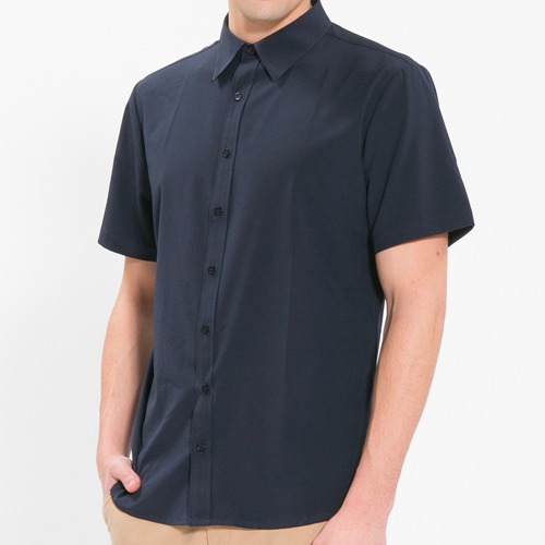 [비더쉐프] Unisex Shirt (Short) - Navy